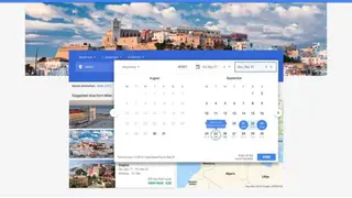 Google Flights screenshot