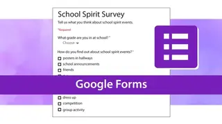 Google Forms screenshot