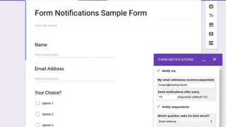 Google Forms screenshot