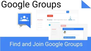 Google Groups screenshot