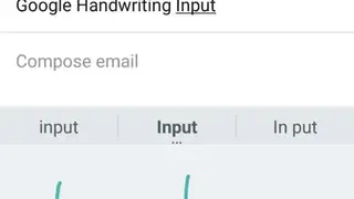Google Handwriting Input screenshot