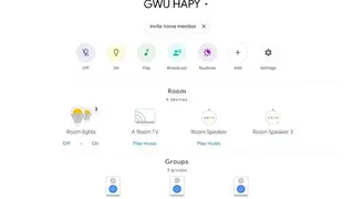 Google Home screenshot