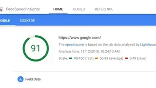 Google Lighthouse screenshot