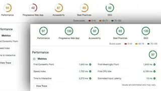 Google Lighthouse screenshot