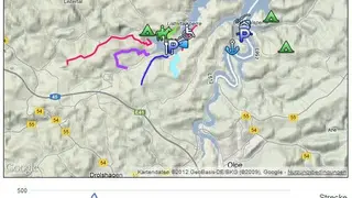 Google Maps GPX Viewer screenshot