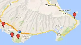 Google My Maps screenshot