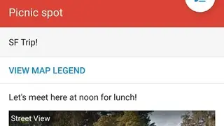 Google My Maps screenshot