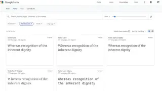 Google Noto Sans screenshot
