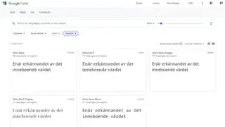 Google Noto Sans screenshot