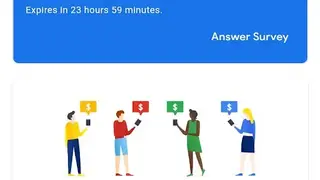Google Opinion Rewards screenshot