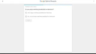 Google Opinion Rewards screenshot