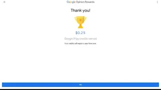 Google Opinion Rewards screenshot