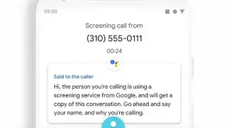 Google Phone screenshot