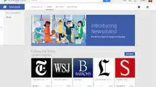 Google Play Newsstand screenshot