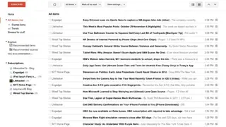 Google Reader screenshot