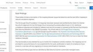 Google Security Scanner screenshot