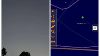 Google Sky Map screenshot