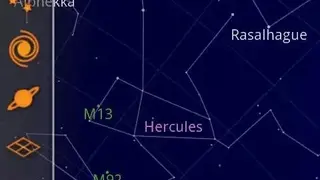 Google Sky Map screenshot