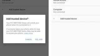 Google Smart Lock screenshot
