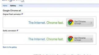 Google Swiffy screenshot