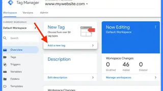 Google Tag Manager screenshot
