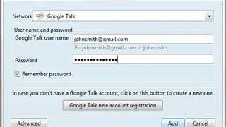 Google Talk screenshot