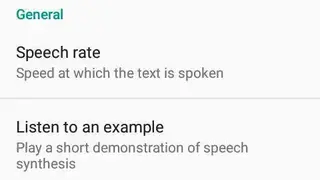 Google Text-to-Speech screenshot