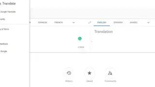 Google Translate screenshot
