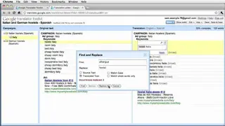 Google Translator Toolkit screenshot