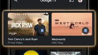 Google TV screenshot