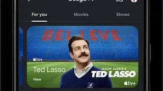 Google TV screenshot