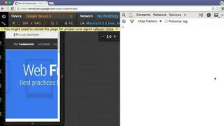 Google Web Fundamentals screenshot