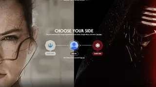 Google’s Star Wars screenshot