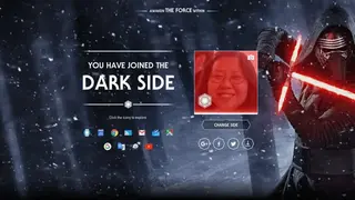 Google’s Star Wars screenshot
