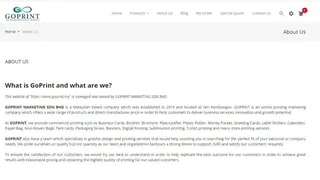 GoPrint screenshot