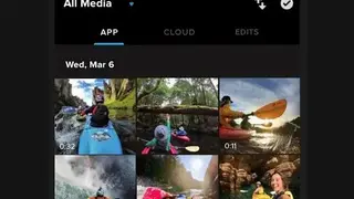 GoPro App screenshot