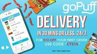 GoPuff screenshot