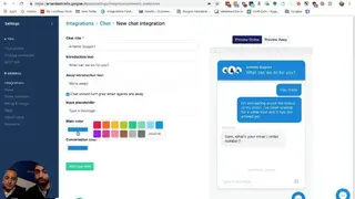 Gorgias live Chat screenshot