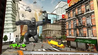 Gorilla Smash City Big Foot Monster Rampage screenshot