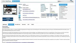 Gorkana screenshot