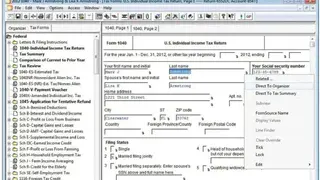 GoSystem Tax RS screenshot