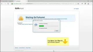 GoToAssist screenshot