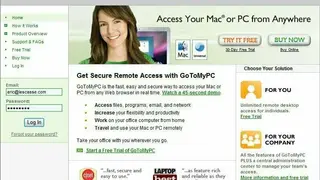 GoToMyPC screenshot