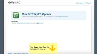 GoToMyPC screenshot