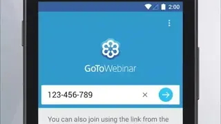 GoToWebinar screenshot