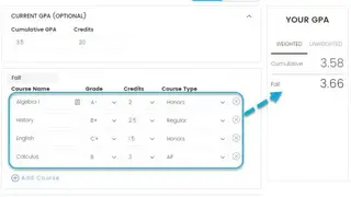 GPA Calculator screenshot
