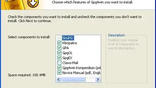 Gpg4win screenshot