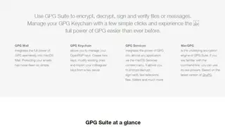 GPGTools screenshot