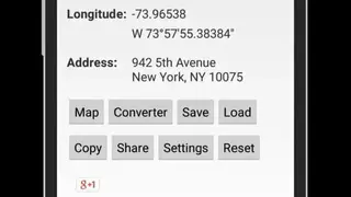 GPS Coordinates screenshot