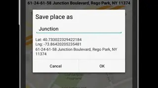 GPS Coordinates screenshot